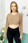 158725 Selanik Crop Sweatshirt